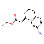 Ethyl 2-(7-amino-3,4-dihydronaphthalen-1(2H)-ylidene)acetate|CS-0619151|2172621-47-3