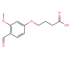 4-(4-Formyl-3-methoxyphenoxy)butanoic acid|CS-D0567|309964-23-6