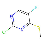 2-Chloro-5-fluoro-4-(methylthio)pyrimidine|CS-0045698|87789-51-3