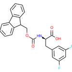 (R)-2-((((9H-Fluoren-9-yl)methoxy)carbonyl)amino)-3-(3,5-difluorophenyl)propanoic acid|CS-0150066|205526-25-6