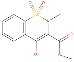 Methyl 4-hydroxy-2-methyl-2H-benzo[e][1,2]thiazine-3-carboxylate 1,1-dioxide|CS-0084724|35511-15-0
