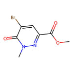 Methyl 5-bromo-1-methyl-6-oxo-1,6-dihydropyridazine-3-carboxylate|CS-0377998|2091689-28-8