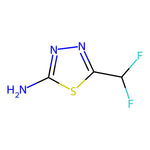 5-(difluoromethyl)-1,3,4-thiadiazol-2-amine|CS-0030265|25306-15-4