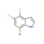 7-Bromo-4,5-difluoro-1H-indole|CS-0055869|877160-16-2
