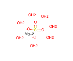 Magnesium sulfate heptahydrate, 99%, for analysis|119370|10034-99-8