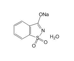 2,3-Dihydro-3-oxobenzisosulfonazole sodium salt hydrate, 99.5%, reference material|975219|82385-42-0