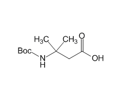 3-[[(1,1-Dimethylethoxy)carbonyl]amino]-3-methylbutanoic acid|CS-D1552|129765-95-3