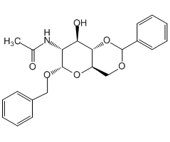 Benzyl 2-acetamido-4,6-O-benzylidene-2-deoxy-α-D-glucopyranoside, 98%|123007|13343-63-0