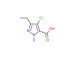 4-Chloro-3-ethyl-1-methyl-1H-pyrazole-5-carboxylic acid|CS-0094006|127892-62-0