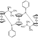 1,1'-Bis{1-[(S)-ferrocenyl-2-(R)-ethyl-1-(dimethylamino)phenyl]-(S)-phosphino}ferrocene, min. 97% Trifer