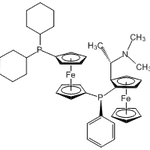 1-{[(S)-Ferrocenyl-2-(R)-ethyl-1-dimethylamino)phenyl]-(S)-phosphino}-1'-dicyclohexylphosphinoferrocene, min. 97% Chenphos