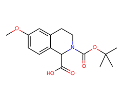2-(tert-butoxycarbonyl)-6-methoxy-1,2,3,4-tetrahydroisoquinoline-1-carboxylic acid|CS-0005321|499139-27-4