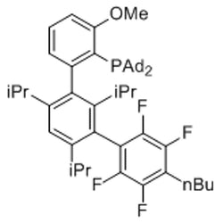 2-(Diadamantylphosphino)-3-methoxy-2’,4’,6’-tri-i-propyl-3’-(2,3,5,6-tetrafluoro-4-butylphenyl)-1,1’-biphenyl, AlPhos|15-2065|1805783-60-1