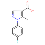 1-(4-Fluorophenyl)-5-methyl-1H-pyrazole-4-carboxylic acid|CS-0096782|217073-76-2