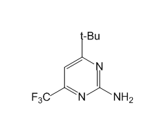 2-Amino-4-(tert-butyl)-6-(trifluoromethyl)pyrimidine, 97%|177151|238742-83-1