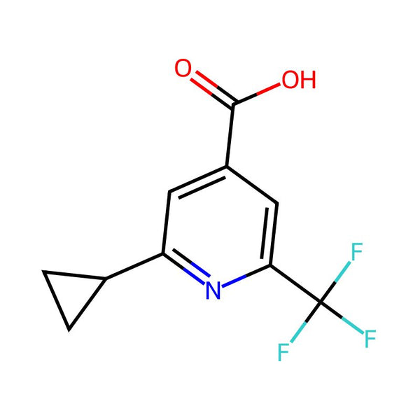 2-Cyclopropyl-6-(trifluoromethyl)isonicotinic acid|CS-0653113|1782868-41-0