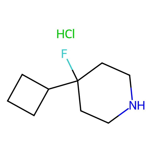 4-Cyclobutyl-4-fluoropiperidine hydrochloride|CS-0650969|2982741-00-2
