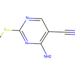 4-Amino-2-(methylthio)pyrimidine-5-carbonitrile|CS-0045852|770-30-9