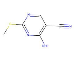 4-Amino-2-(methylthio)pyrimidine-5-carbonitrile|CS-0045852|770-30-9