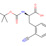 (R)-2-((tert-Butoxycarbonyl)amino)-3-(2-cyanophenyl)propanoic acid|CS-W012198|261380-28-3