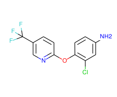 3-Chloro-4-((5-(trifluoromethyl)pyridin-2-yl)oxy)aniline|CS-0455158|72045-93-3