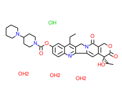 Irinotecan hydrochloride trihydrate, 98%, a water soluble topoisomerase I inhibitor with antitumor activity|987783|136572-09-3
