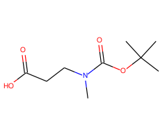 3-((tert-Butoxycarbonyl)(methyl)amino)propanoic acid|CS-W004833|124072-61-3