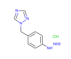 1-[(4-Hydrazinophenyl)methyl]-1H-1,2,4-triazole hydrochloride|C1337669|154748-67-1