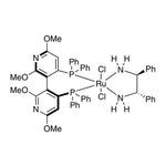 Dichloro[(S)-(-)-2,2',6,6'-tetramethoxy-4,4'-bis(diphenylphosphino)-3,3'-bipyridine][(1S,2S)-(-)-1,2-diphenylethylenediamine]ruthenium(II), min. 95%|44-0386|821793-36-6