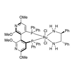 Dichloro[(S)-(-)-2,2',6,6'-tetramethoxy-4,4'-bis(diphenylphosphino)-3,3'-bipyridine][(1S,2S)-(-)-1,2-diphenylethylenediamine]ruthenium(II), min. 95%|44-0386|821793-36-6