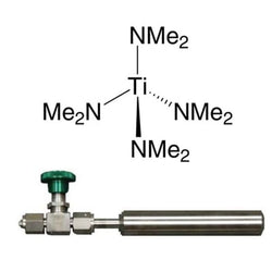 Tetrakis(dimethylamino)titanium(IV), 99% TDMAT, 93-2240, contained in high-temp 50 ml Swagelok? cylinder (96-1071) for CVD/ALD|98-4016|3275-24-9