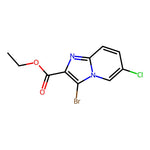 Ethyl 3-bromo-6-chloroimidazo[1,2-a]pyridine-2-carboxylate|CS-0313404|861208-16-4
