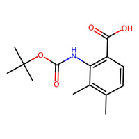2-((Tert-butoxycarbonyl)amino)-3,4-dimethylbenzoic acid|CS-0281187|1185295-87-7