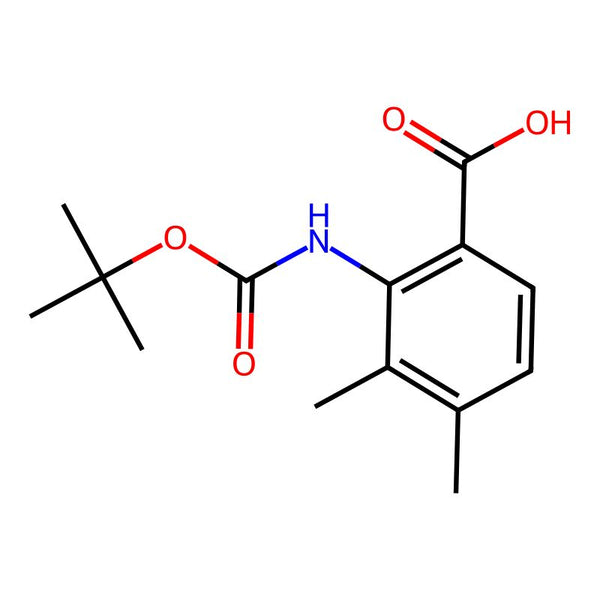 2-((Tert-butoxycarbonyl)amino)-3,4-dimethylbenzoic acid|CS-0281187|1185295-87-7