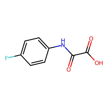 2-((4-Fluorophenyl)amino)-2-oxoacetic acid|C1560352|69066-43-9