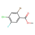 2-Bromo-4-chloro-5-fluoro-benzoic acid methyl ester|CS-0340685|1807003-11-7