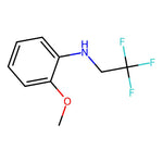 2-Methoxy-n-(2,2,2-trifluoroethyl)aniline|CS-0235238|398-44-7