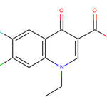 7-Chloro-1-ethyl-6-fluoro-4-oxo-1,4-dihydroquinoline-3-carboxylic acid|CS-0036496|68077-26-9