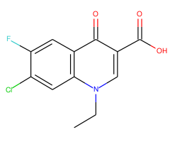 7-Chloro-1-ethyl-6-fluoro-4-oxo-1,4-dihydroquinoline-3-carboxylic acid|CS-0036496|68077-26-9