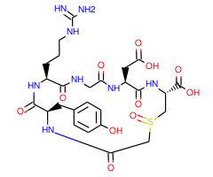 Cyclo(-D-Tyr-Arg-Gly-Asp-Cys(carboxymethyl)-OH) sulfoxide|CPTD785763|143120-27-8