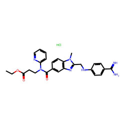 Ethyl 3-[[2-[(4-carbamimidoylanilino)methyl]-1-methylbenzimidazole-5-carbonyl]-pyridin-2-ylamino]propanoate,hydrochloride, 95%|1215880|211914-50-0