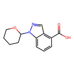 1-(tetrahydro-2H-pyran-2-yl)-1H-indazole-4-carboxylic acid|CS-0033969|1000576-23-7