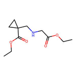 Ethyl 1-((2-ethoxy-2-oxoethylamino)methyl)cyclopropanecarboxylate|CS-M0596|400841-00-1