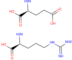 Arginine glutamate|C3D-5128|4320-30-3