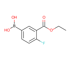 3-Ethoxycarbonyl-4-fluorophenylboronic acid, 97%|133740|874219-36-0