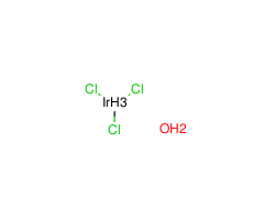 Iridium(III) chloride hydrate, 50 - 58% Ir|110534|14996-61-3
