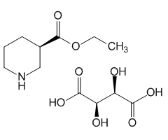 Ethyl (R)-3-piperidinecarboxylate L-tartrate, 97%|134968|167392-57-6