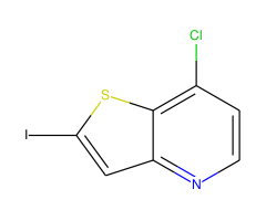 7-Chloro-2-iodothieno[3,2-b]pyridine, 98%|135225|602303-26-4