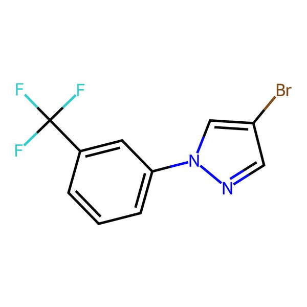 4-Bromo-1-(3-(trifluoromethyl)phenyl)-1H-pyrazole|CS-0432858|1353855-69-2