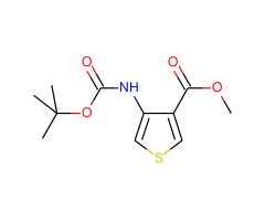 Methyl 4-((tert-butoxycarbonyl)amino)thiophene-3-carboxylate|CS-W022836|161940-20-1